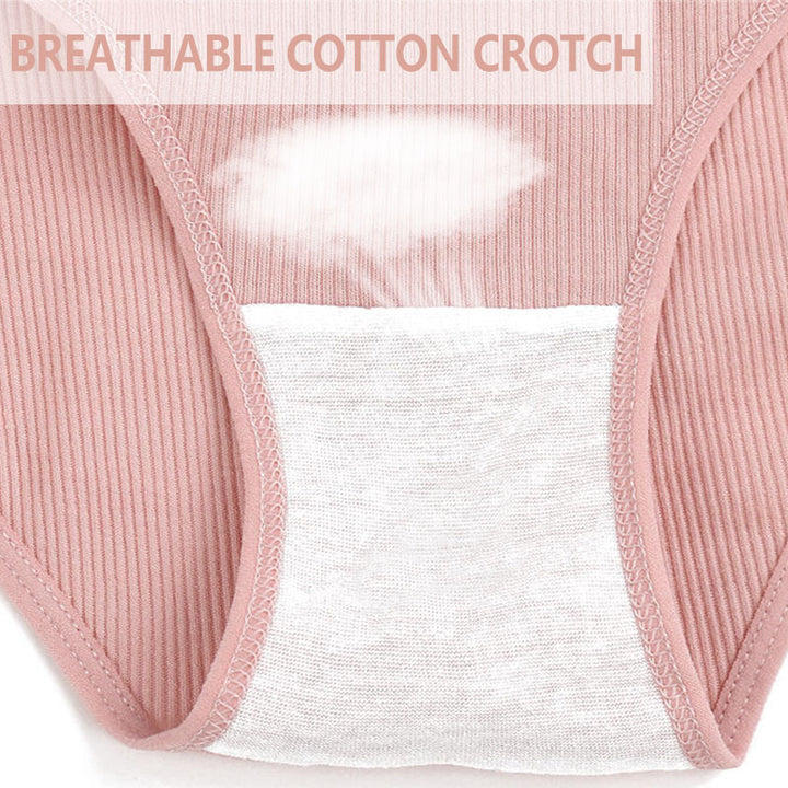 Comfort & Elegance: 3PCS Cotton Briefs for Women