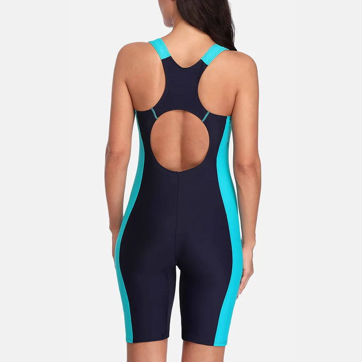 Anfilia Pro Swimwear: Women's Knee-Length Boyleg Suit