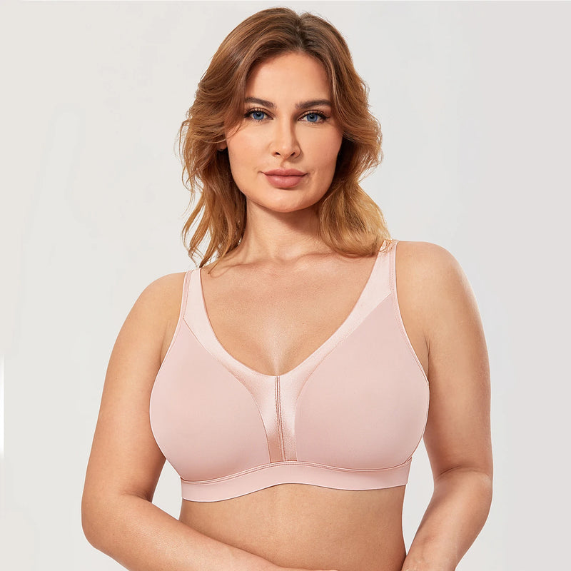 Women's Wireless Bra Plus Size Full Coverage Smooth